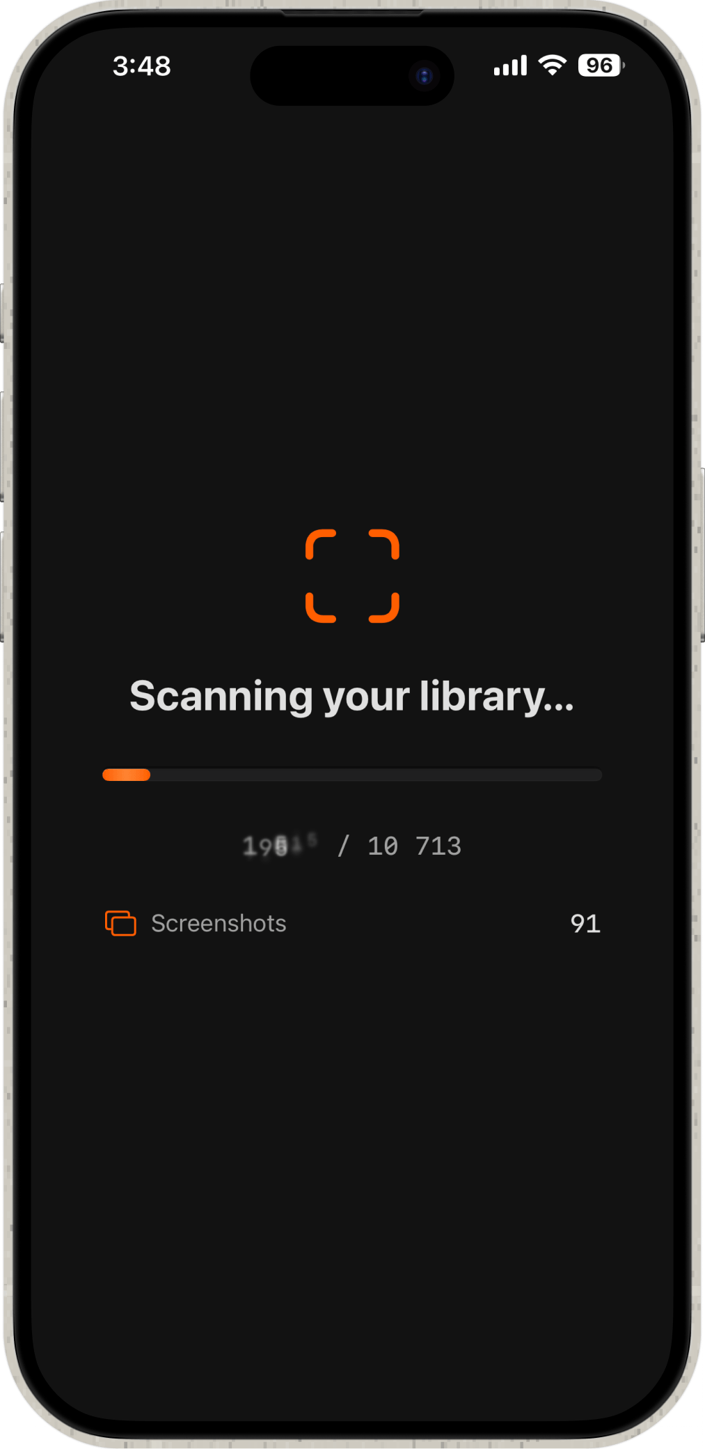 Cura app screen