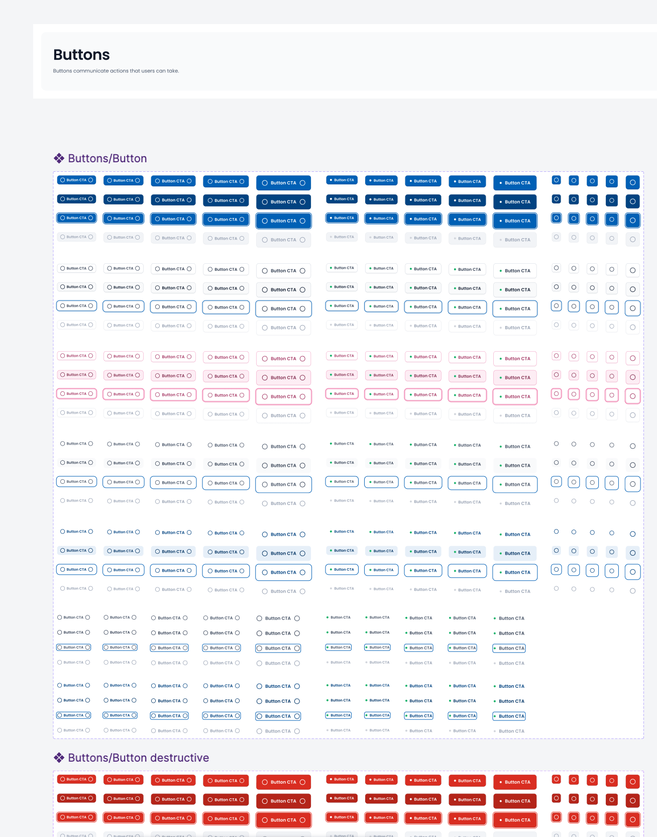 Design system components