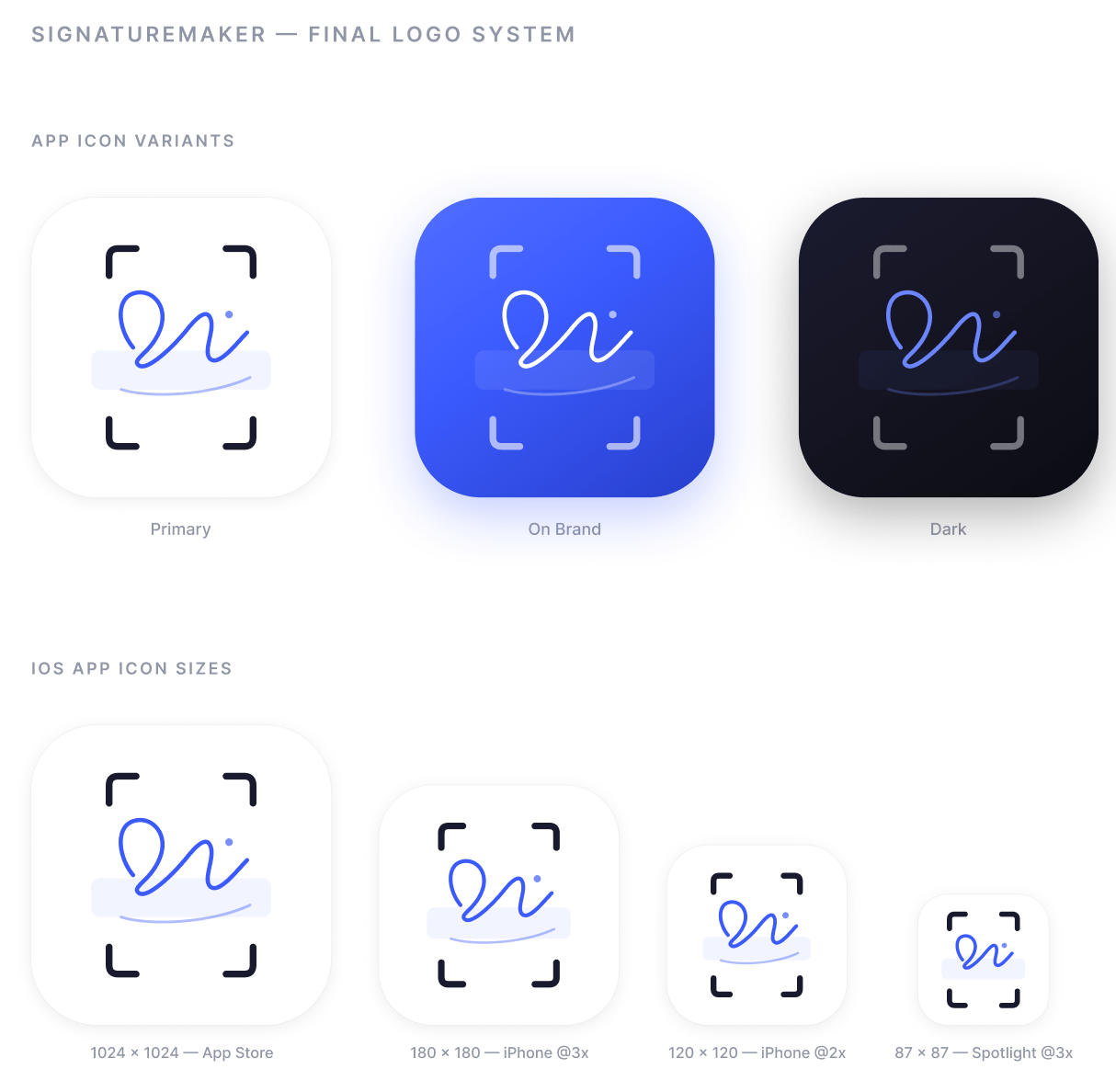 Final logo system