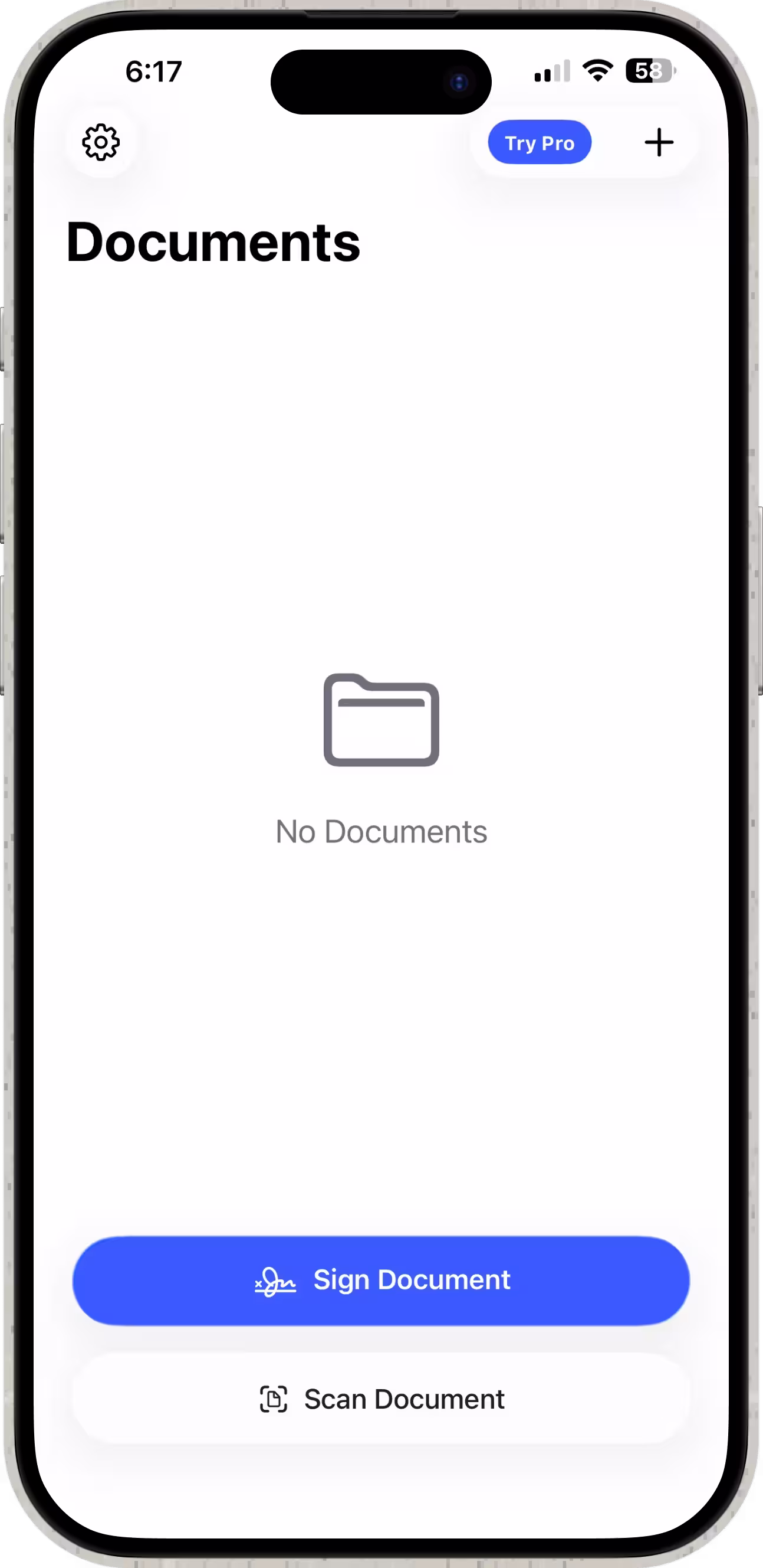 Signature Maker app screen