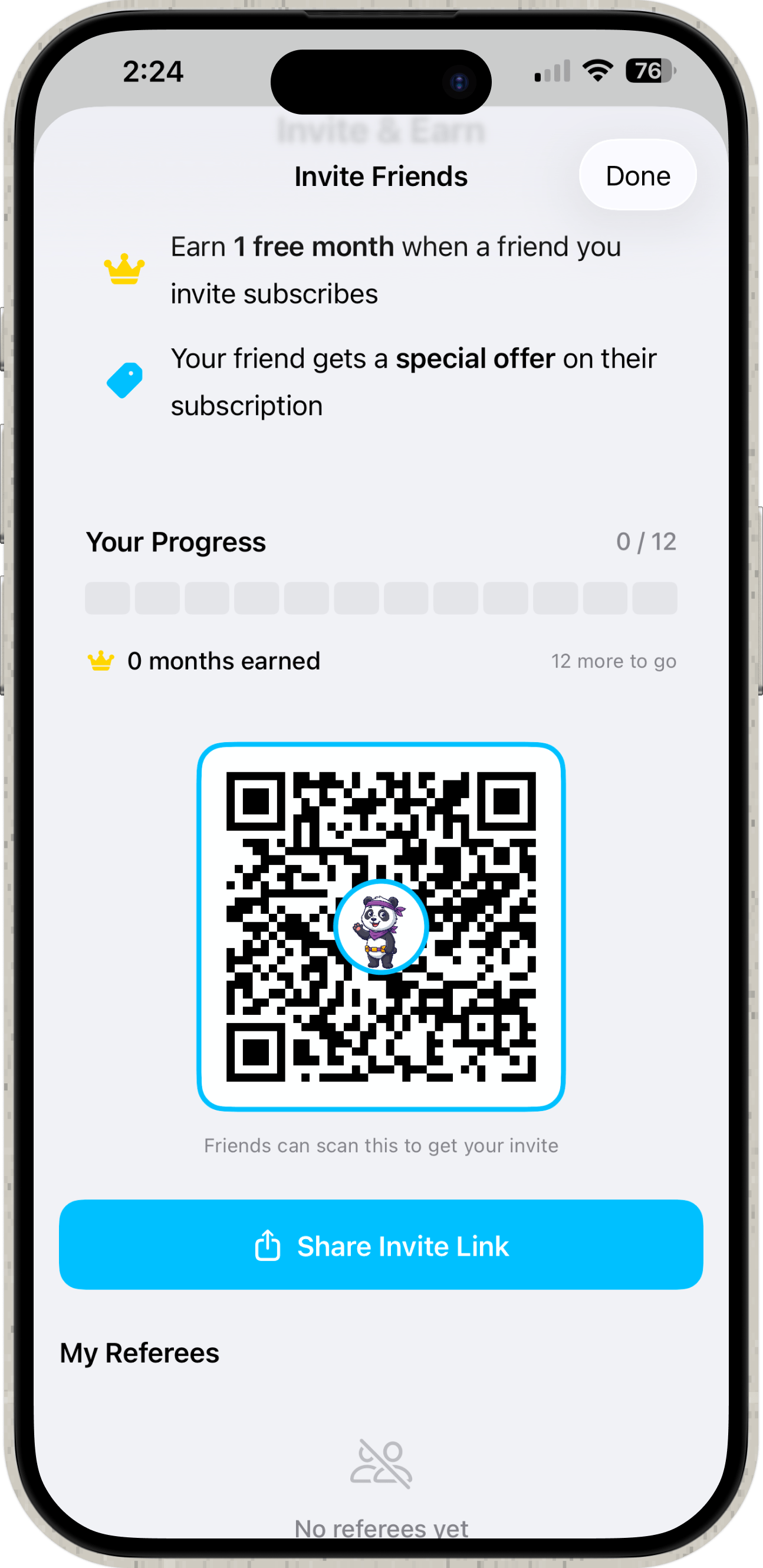 SnapQuiz app screen